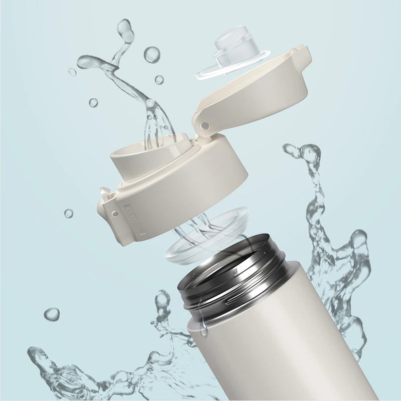11.83 (fl. oz)/16.91 (fl oz) Stainless steel thermos